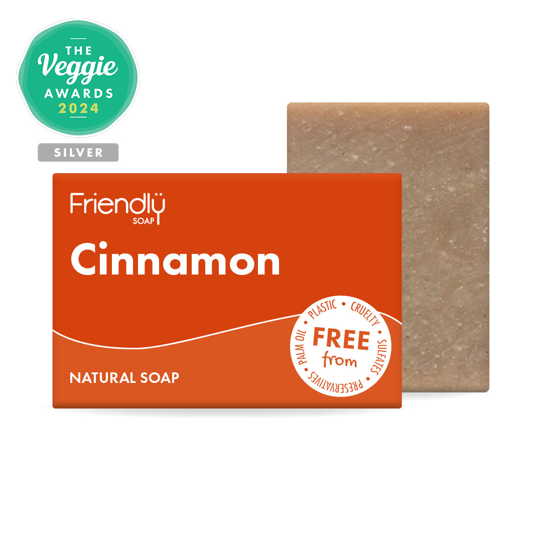 cinnamon natural soap bar - friendly soap