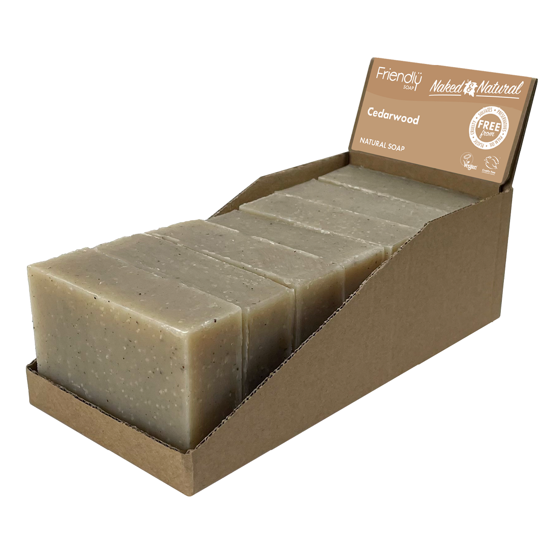 Naked & Natural - Cedarwood Soap