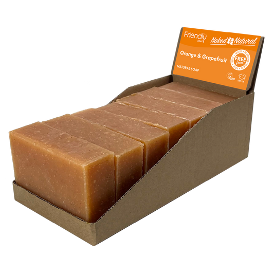 Naked & Natural - Orange & Grapefruit Soap
