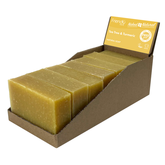 Naked & Natural - Tea Tree & Turmeric Soap