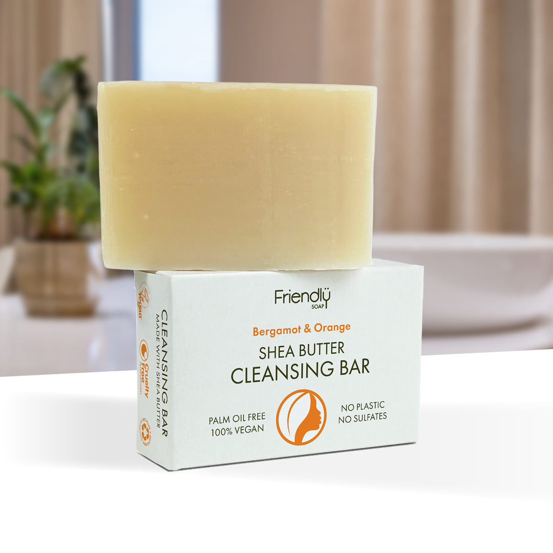 6 Pack - Shea Butter Cleansing Bar - Bergamot & Orange (Copy)