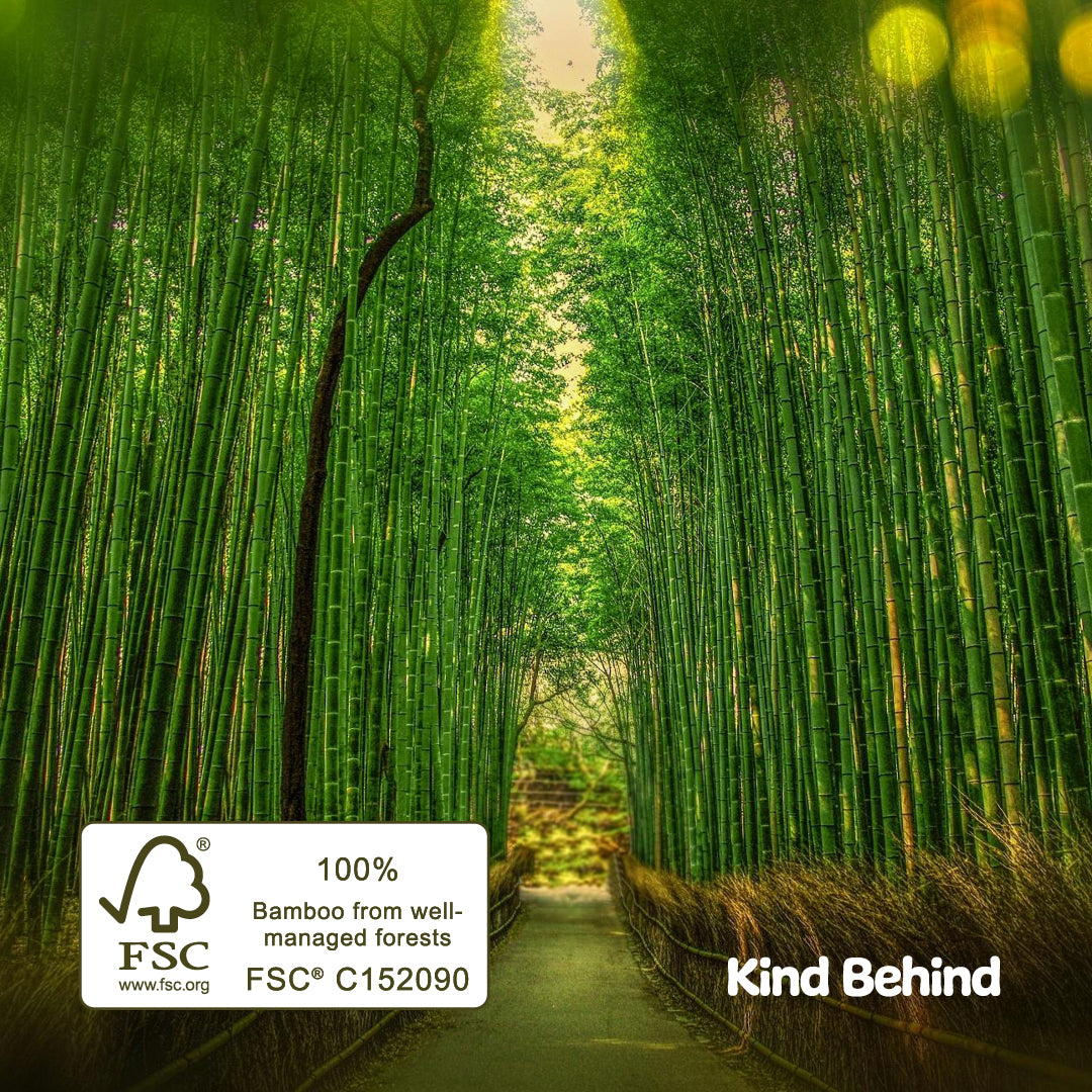 Bamboo Toilet Rolls x 24 (Kind Behind)