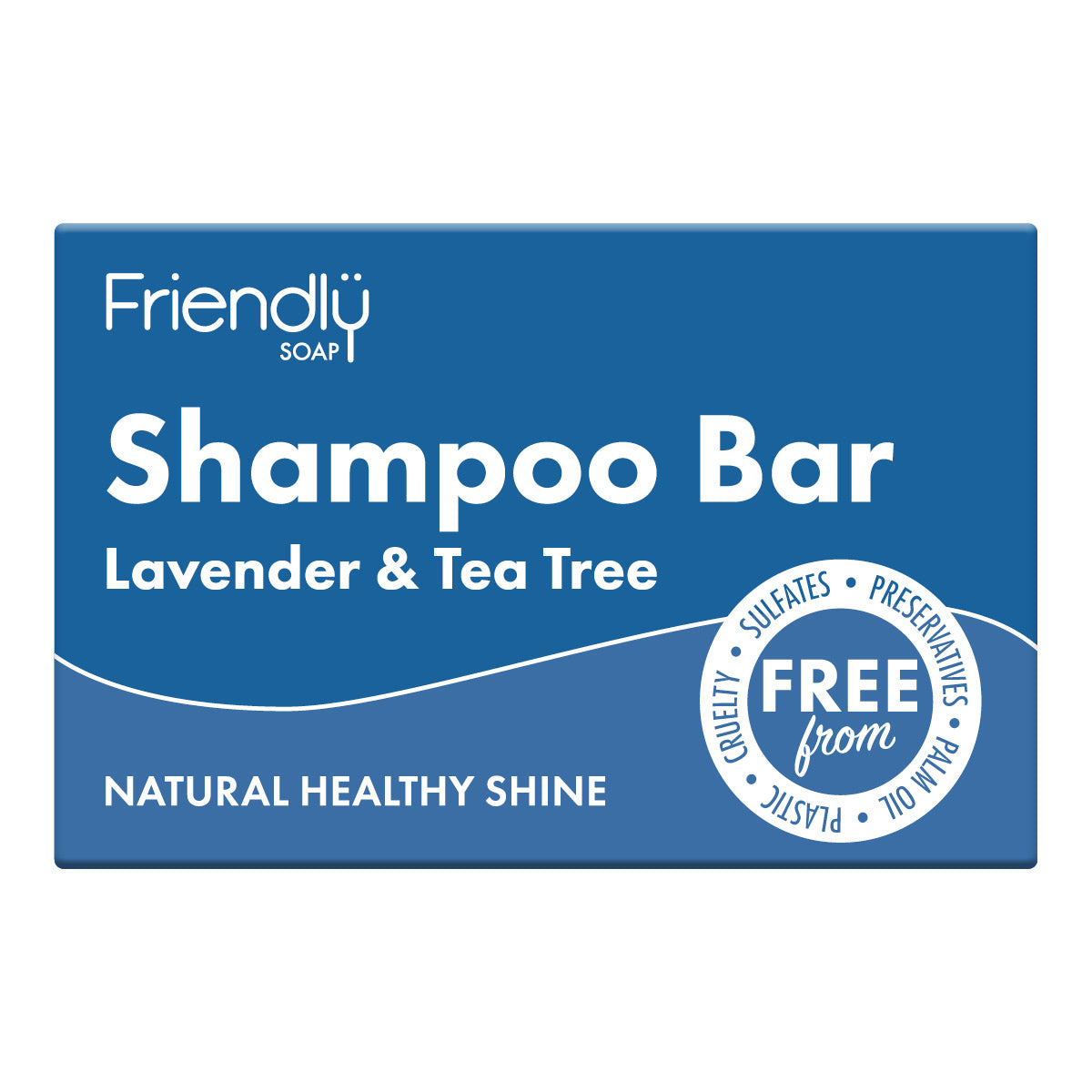 friendly soap shampoo bar - lavender tea tree