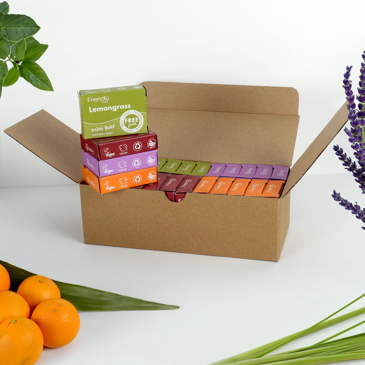 Mini Bar 24 Pack - Natural Soap - Mixed Selection
