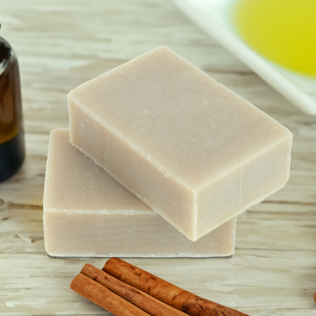 friendly cinnamon soap two bars