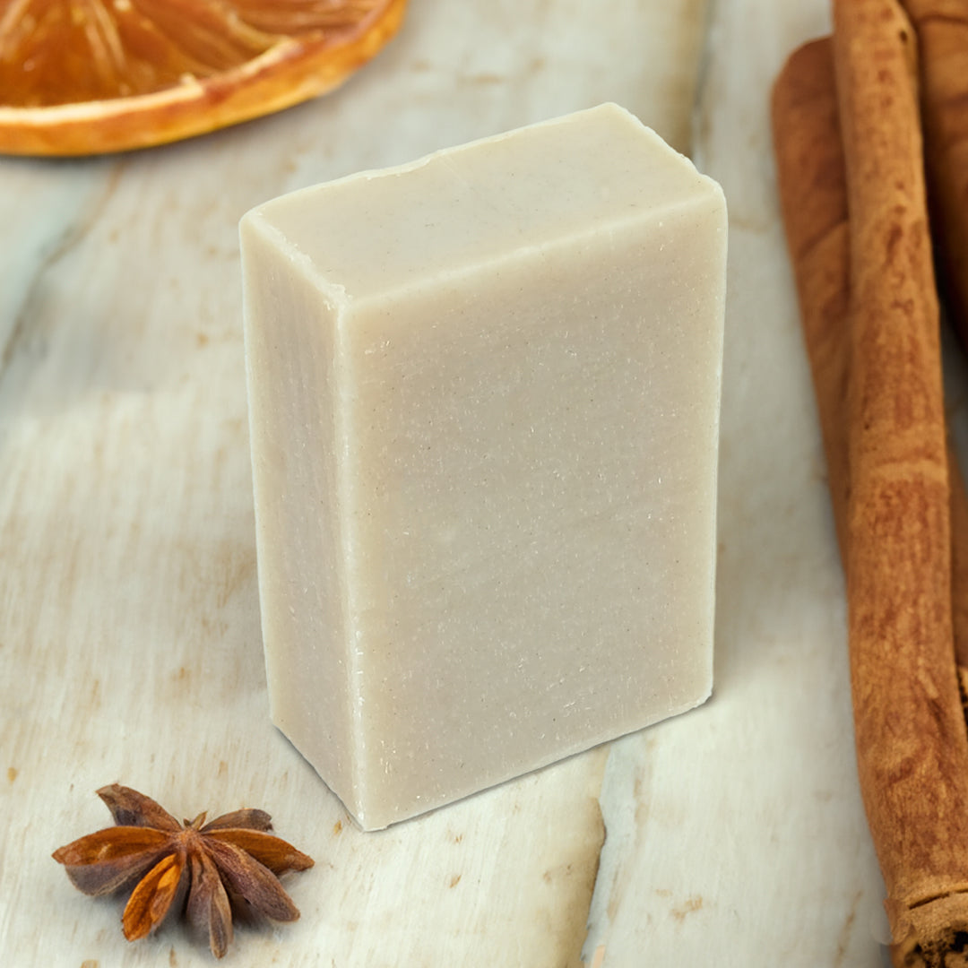 friendly cinnamon soap single bar