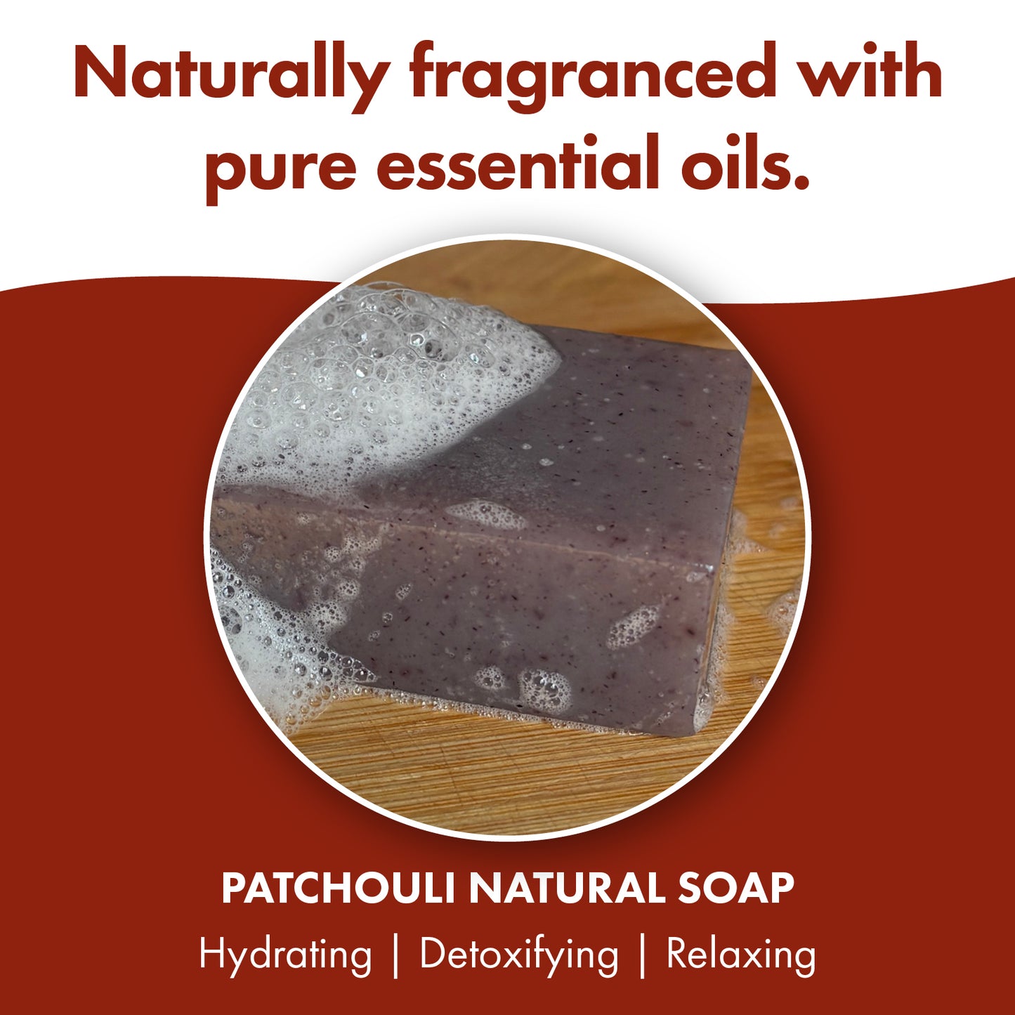 3 Pack - Patchouli Natural Soap
