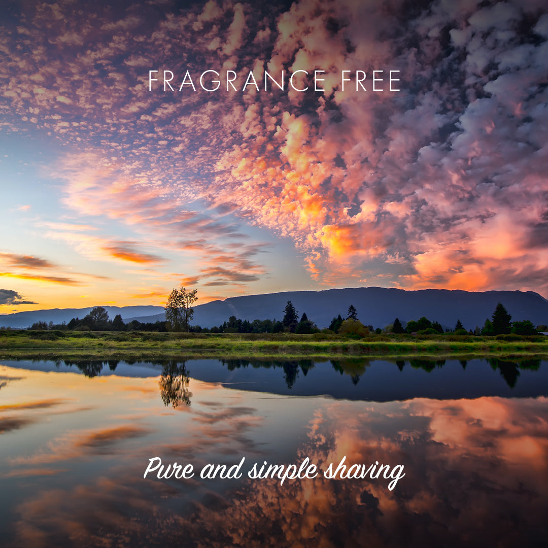 friendly soap shaving bar - fragrance free - pure and simple shaving