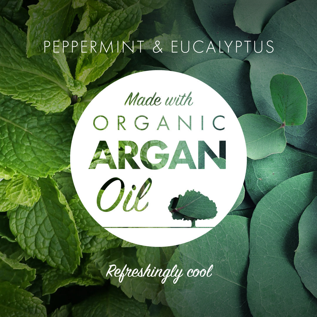 Friendly Soap - Shampoo Bar - Peppermint & Eucalyptus made with organic argan oil