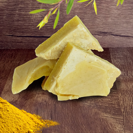Soapy Scraps - Natural Soap - Tea Tree & Turmeric