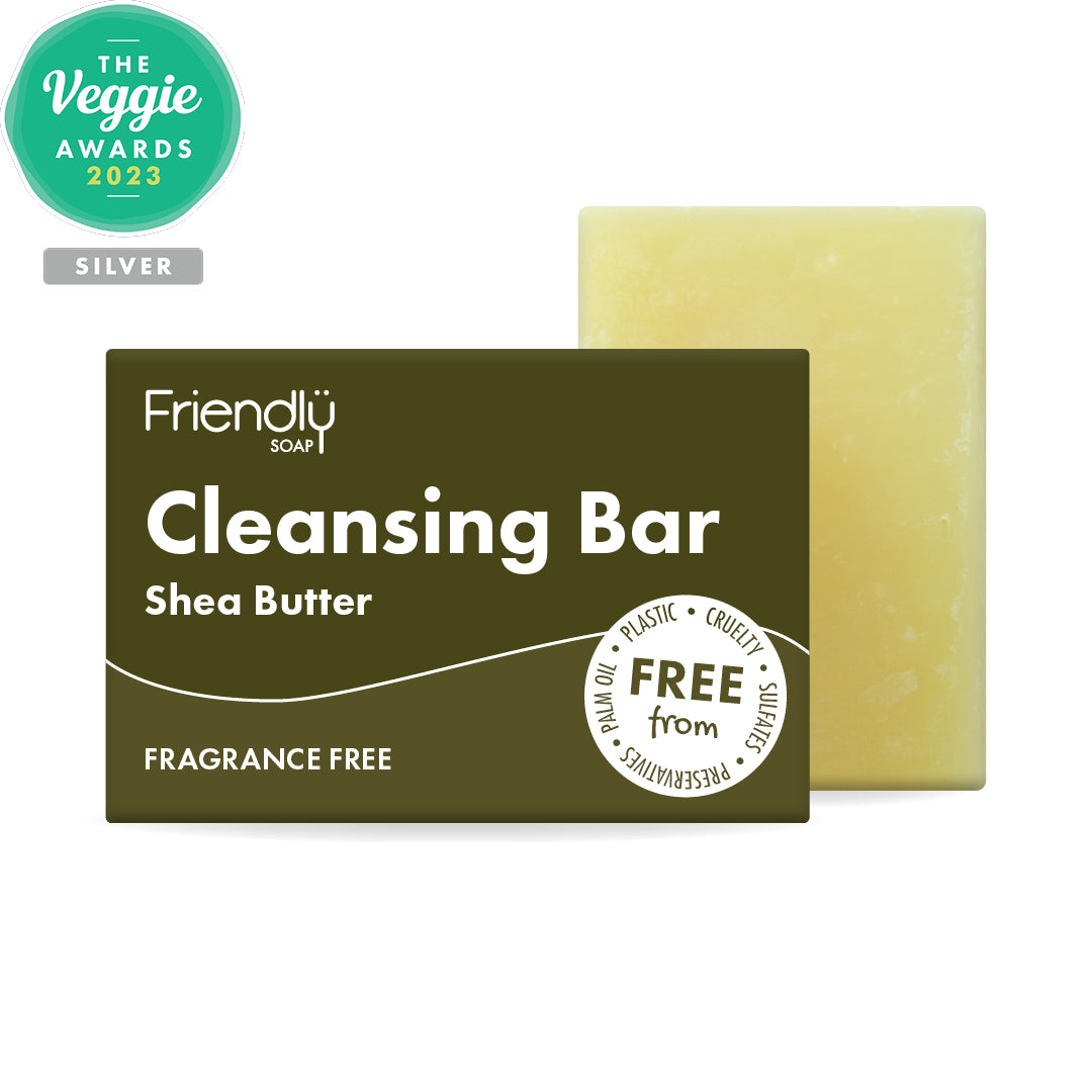 friendly soap cleansing bar shea butter fragrance free