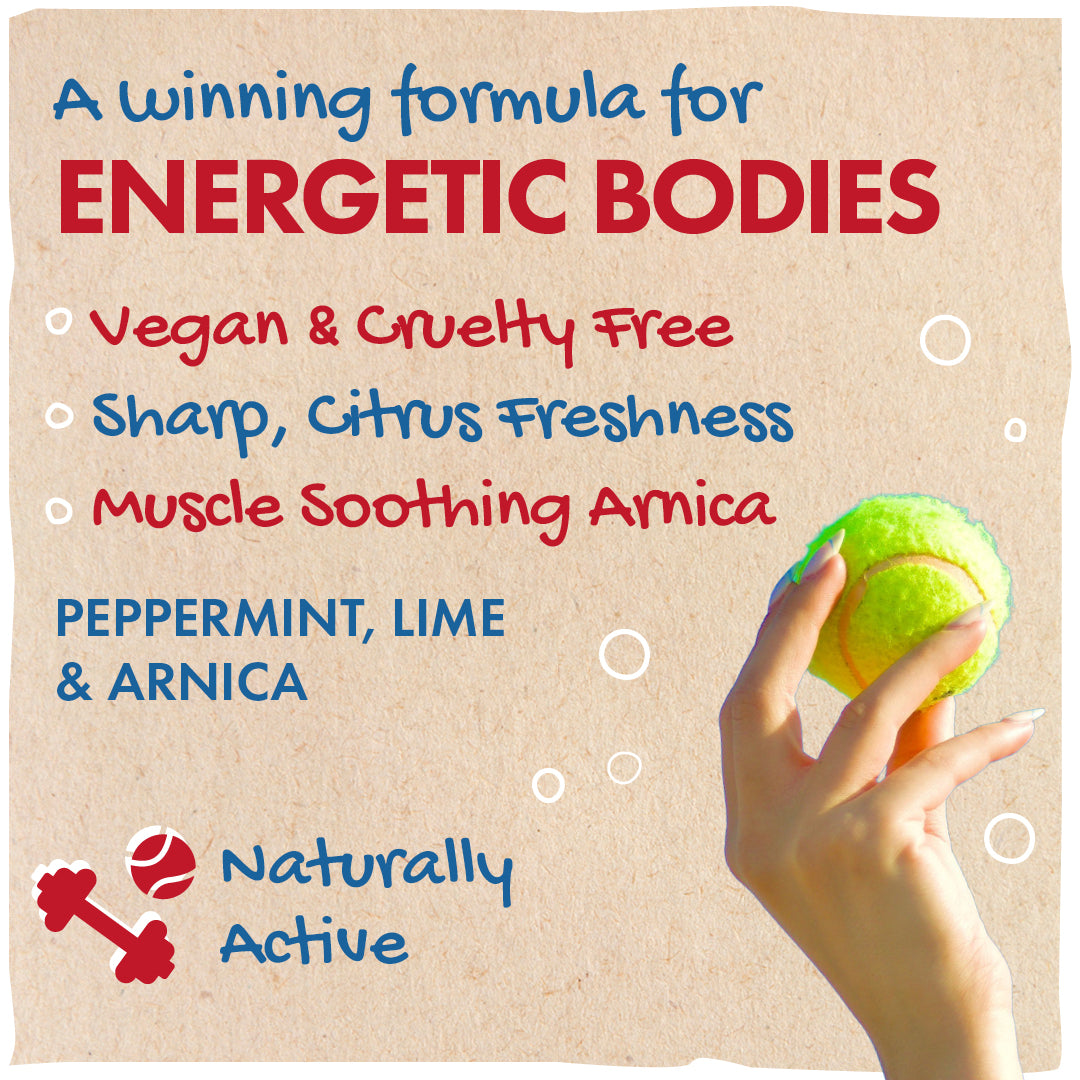 Sports Soap - Peppermint, Lime & Arnica