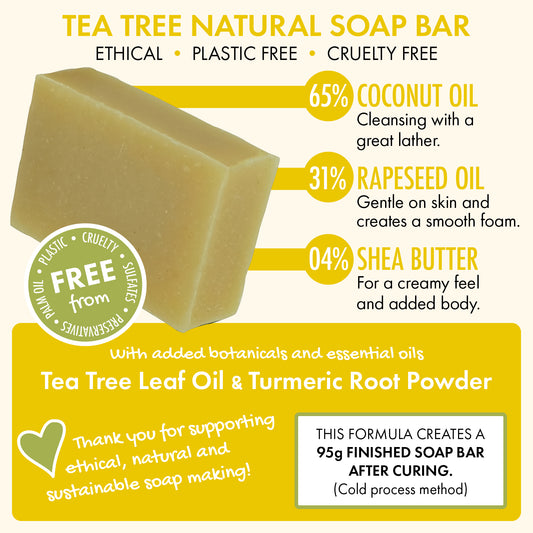 3 Pack - Tea Tree & Turmeric