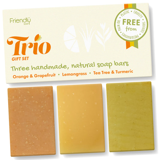 Trio Gift Set - Orange & Grapefruit, Lemongrass, Tea Tree & Turmeric