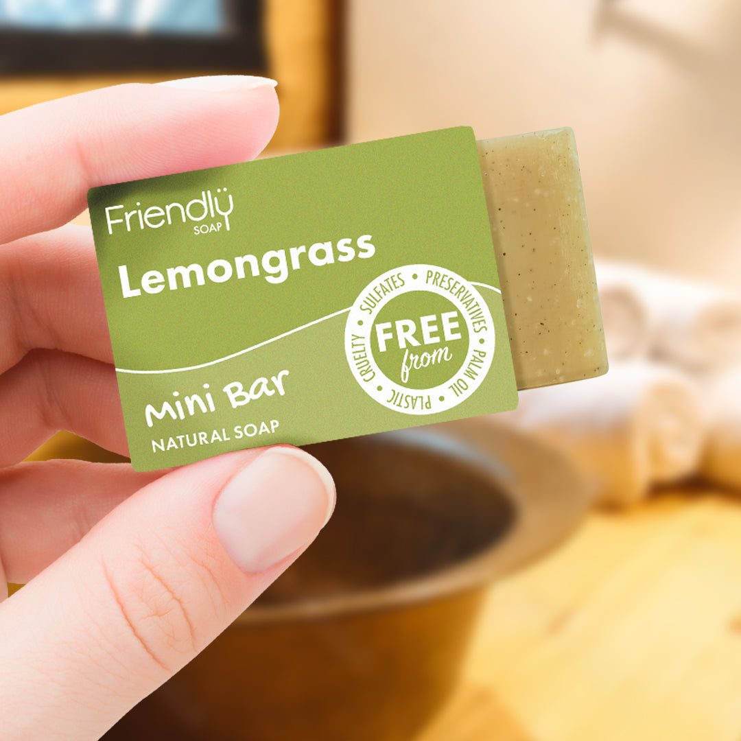 Mini Bar 126 Pack - Natural Soap - Lemongrass