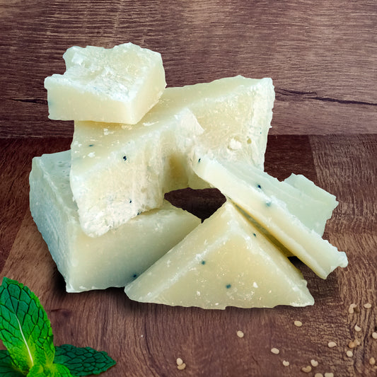 Soapy Scraps - Natural Soap - Peppermint & Poppy Seeds