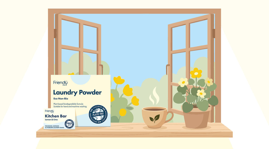 Spring Cleaning the Friendly Way: Fresh Starts, Open Doors, and Happy Hands