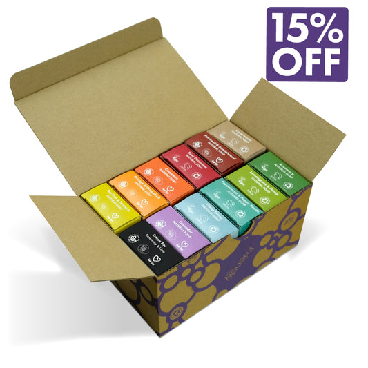 12 Pack - Natural Soap - Full Range