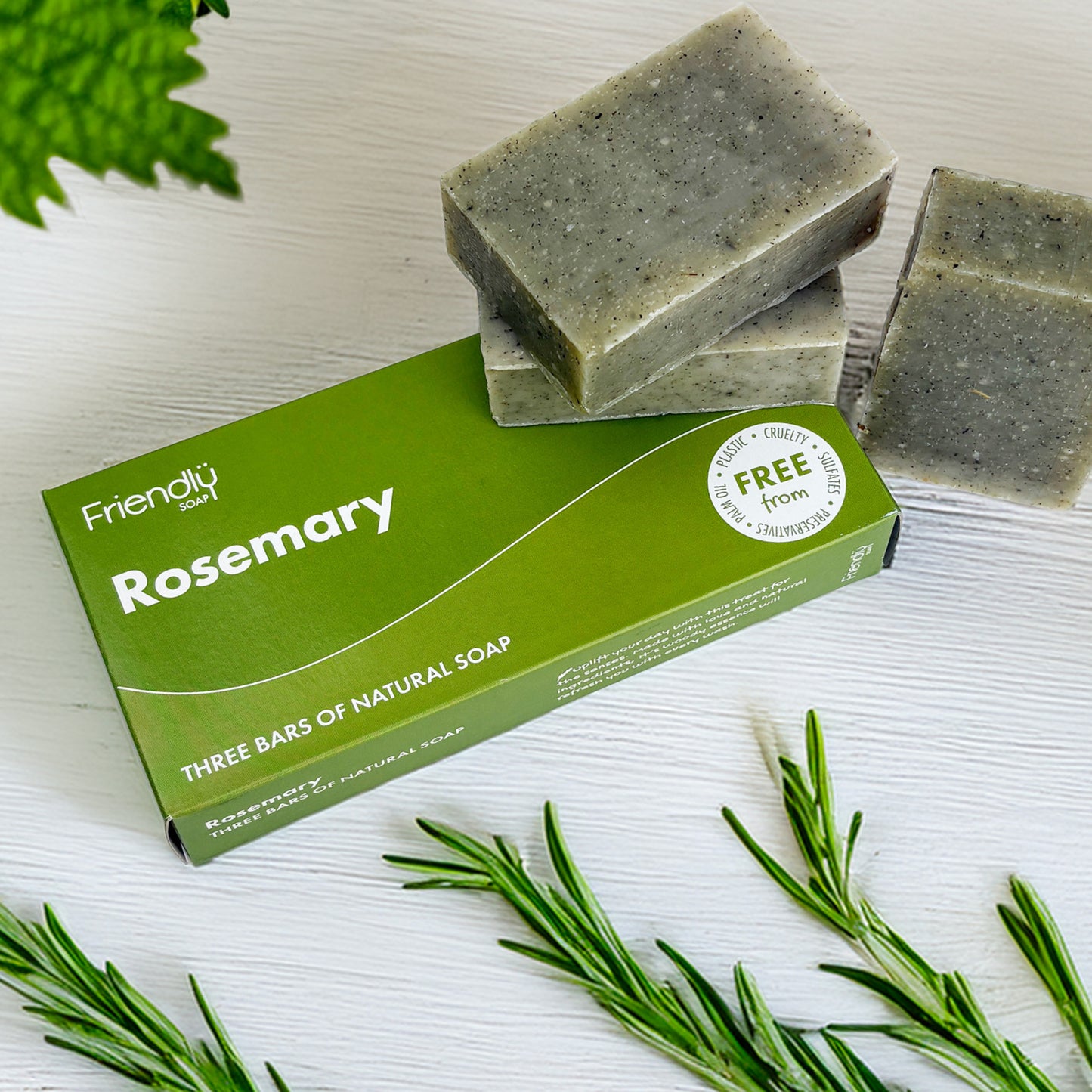 3 Pack - Rosemary Natural Soap