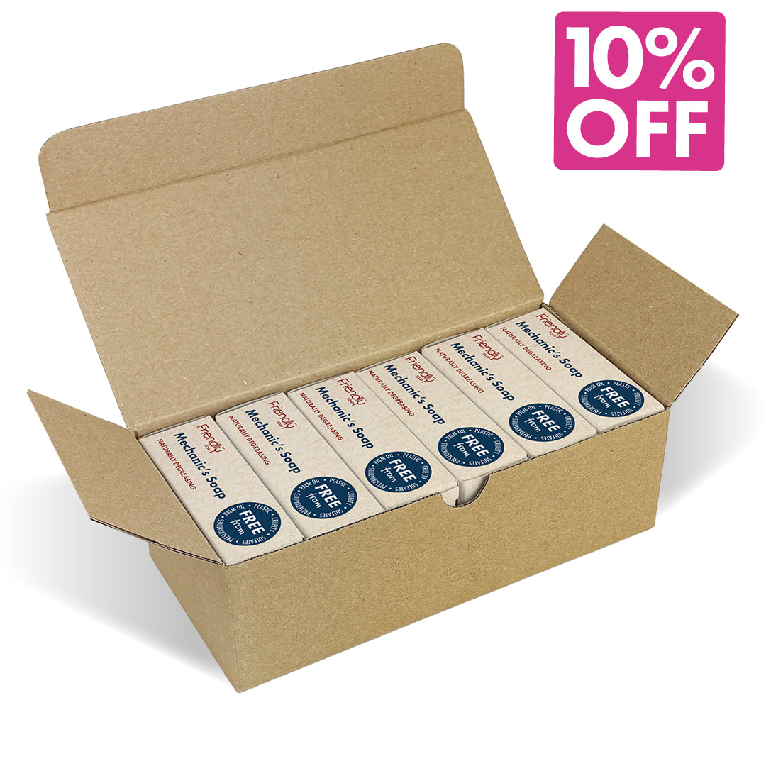 6 Pack - Mechanic's Soap - Lemon, Cedarwood, Patchouli & Tea Tree