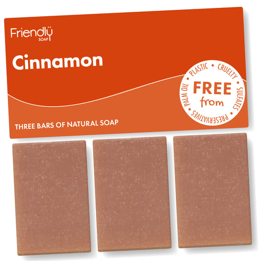 3 Pack - Cinnamon Natural Soap