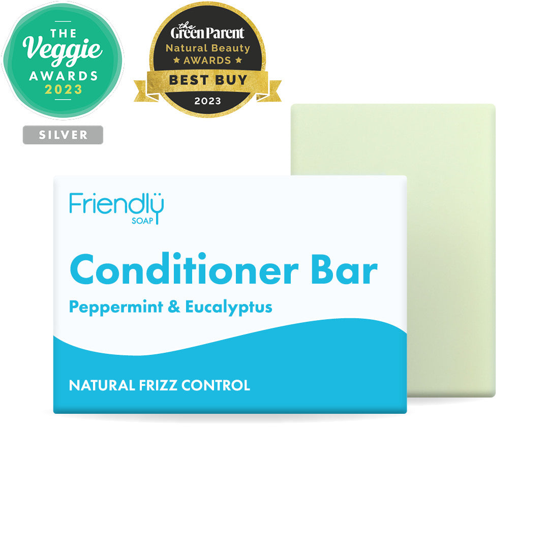 friendly soap conditioner bar - peppermint & eucalyptus bar