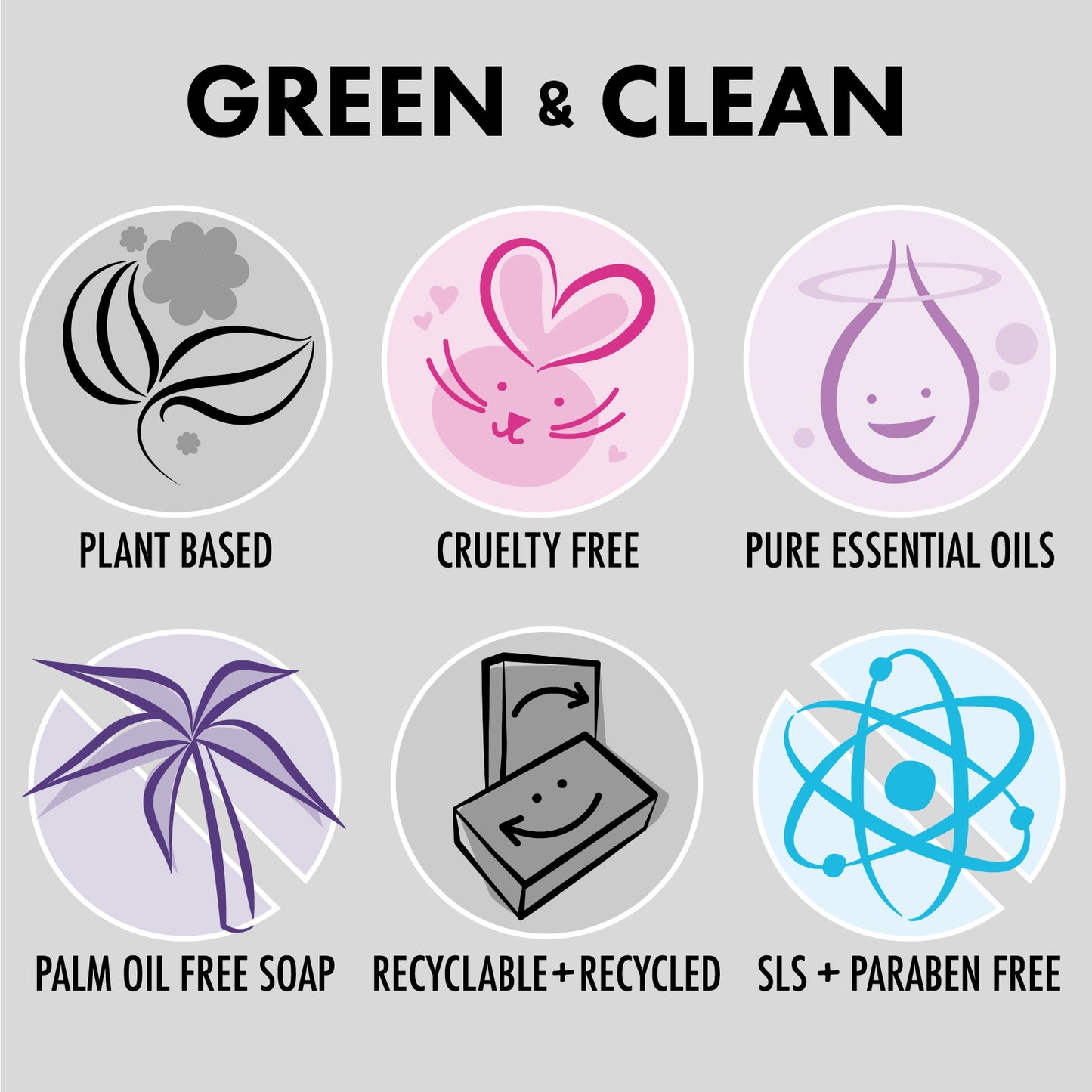 3 Pack - Detox Natural Soap