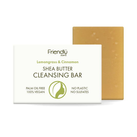 Lemongrass & Cinnamon Shea Butter Cleansing Bar