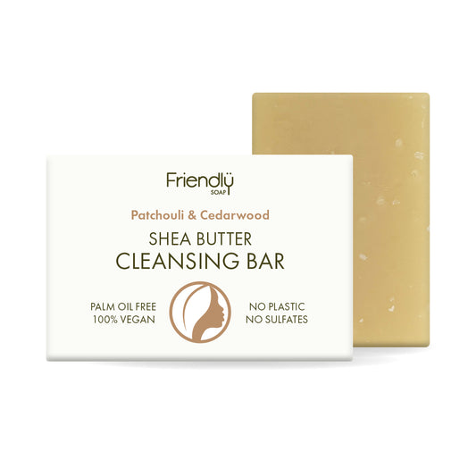 Patchouli & Cedarwood Shea Butter Cleansing Bar