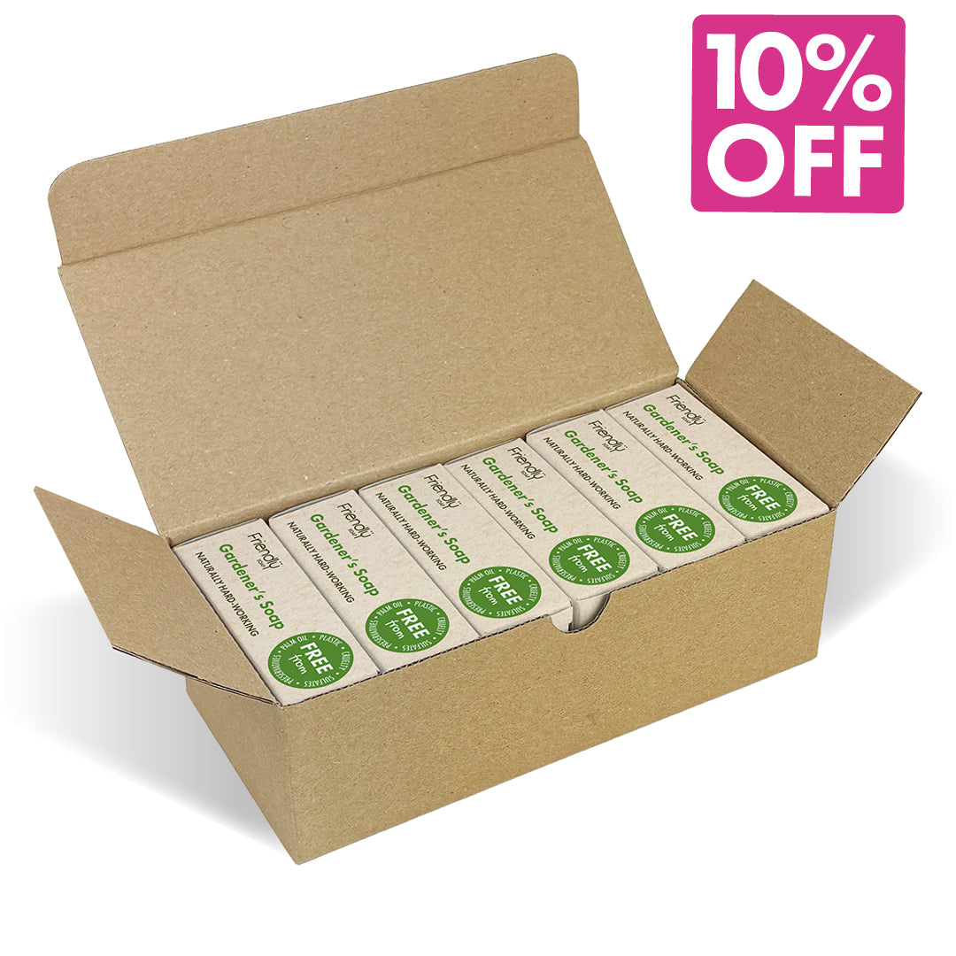 6 Pack - Gardener's Soap - Lavender, Tea Tree & Eucalyptus