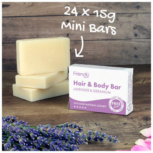 Mini-bars - Hair & Body - Lavender & Geranium