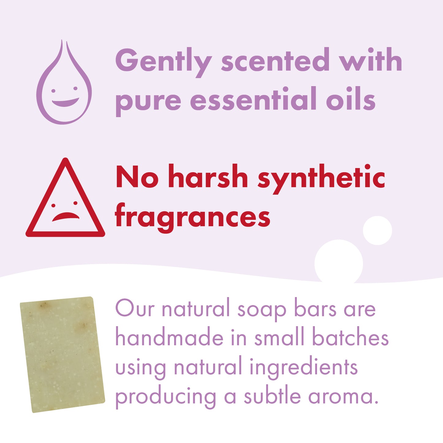 3 Pack - Lavender Natural Soap