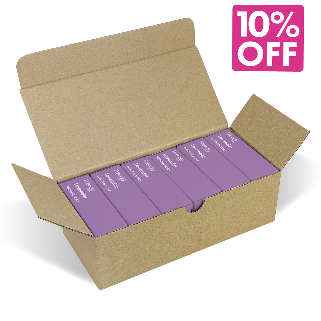 6 Pack - Natural Soap - Lavender