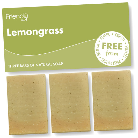 3 Pack - Lemongrass Natural Soap