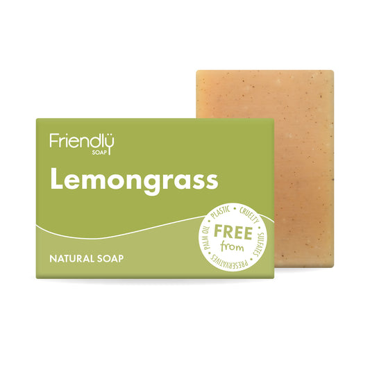 lemongrass natural soap bar - friendly soap
