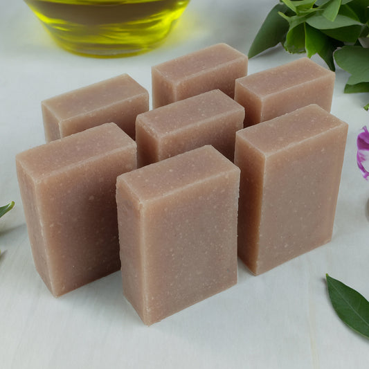 friendly rose geranium soap seven bars