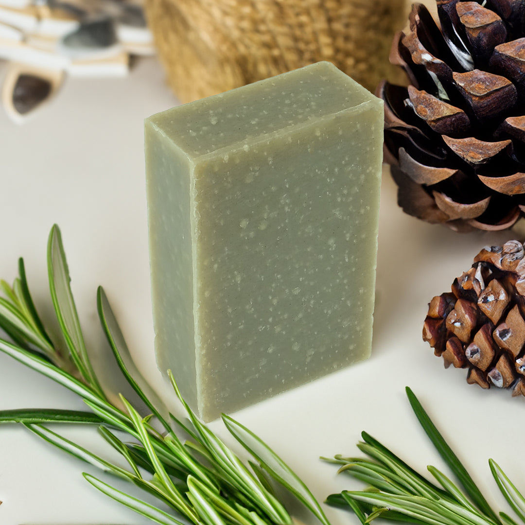 friendly rosemary soap single bar