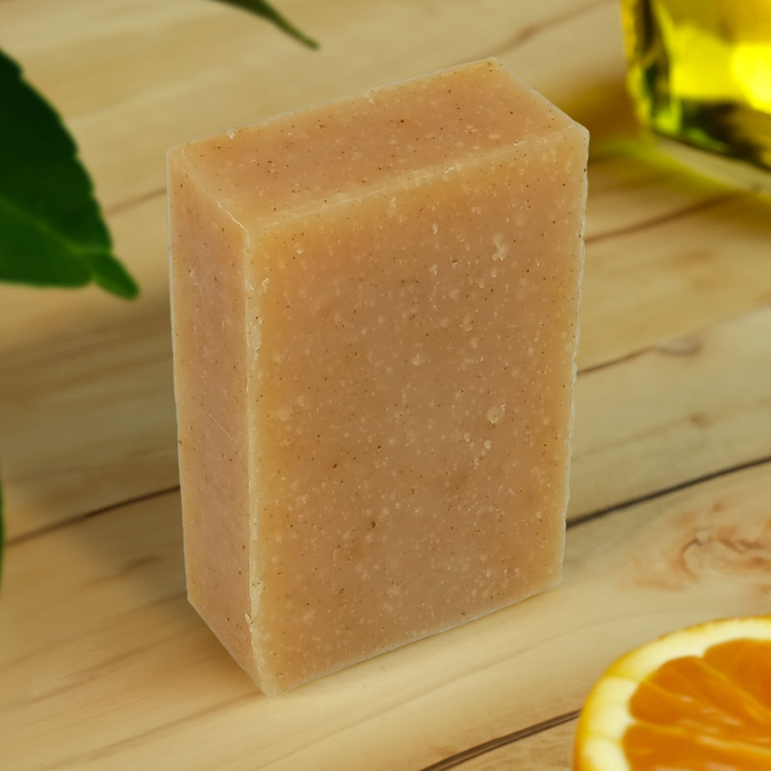 friendly soap orange and grapefruit soap single bar