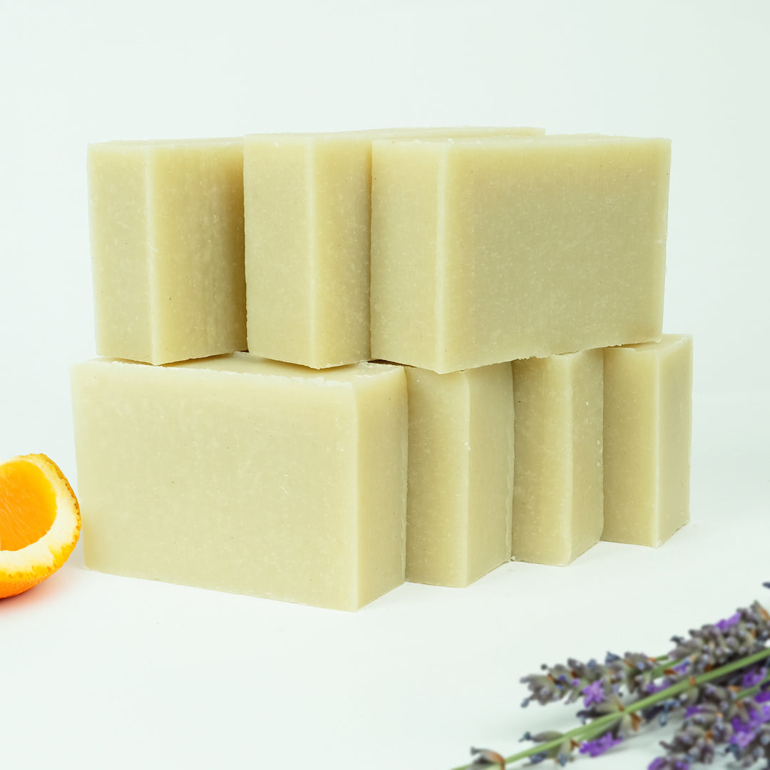 Orange & Lavender Shaving Bar Bargain Bundle x 7 Bars