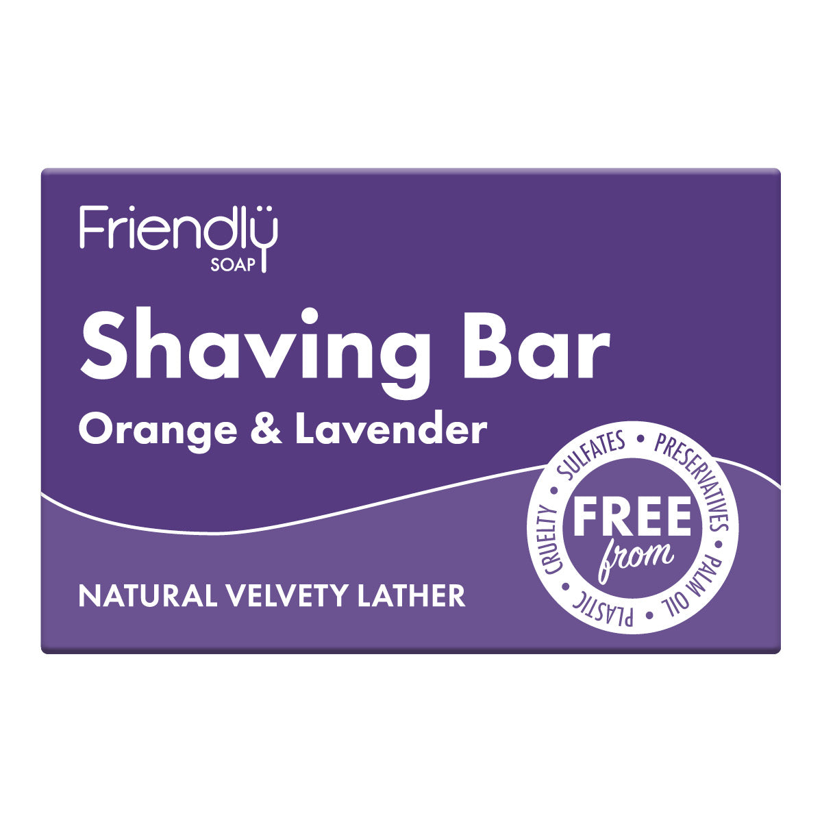 Shaving Bar - Orange & Lavender