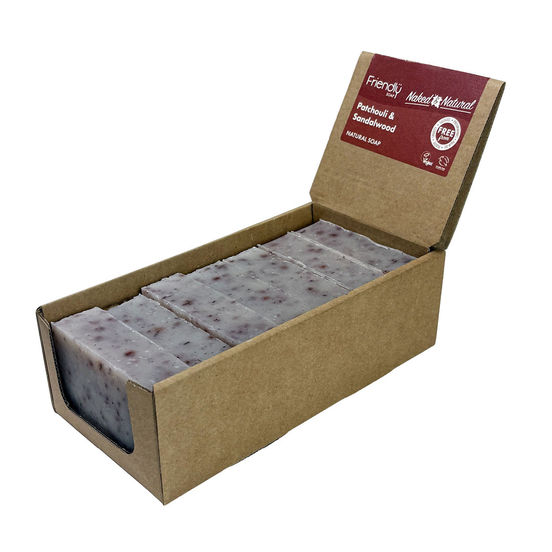 7 x Patchouli Hand Scrub Bars (Limited Edition)