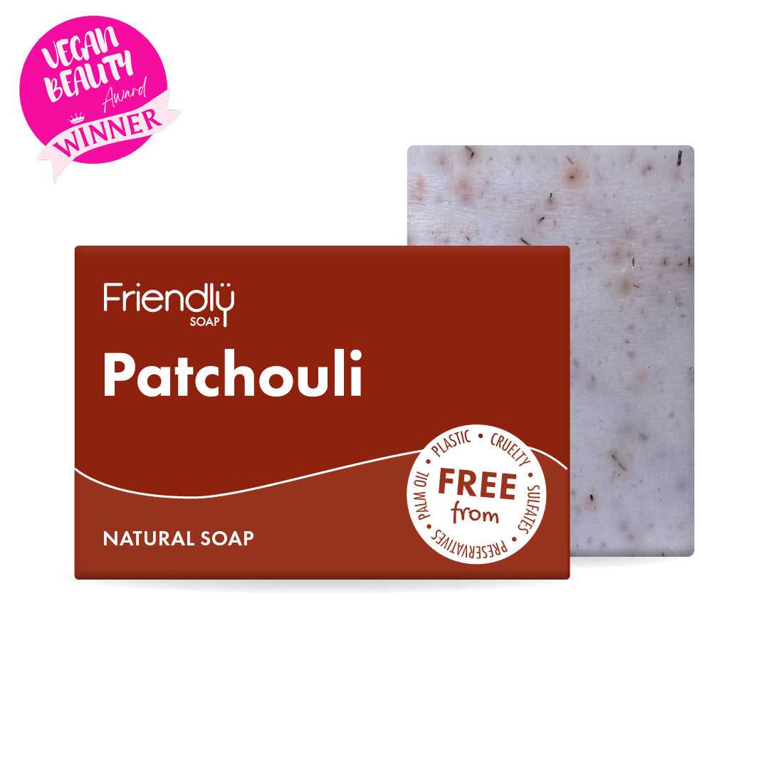 12 Pack - Natural Soap - Patchouli & Sandalwood
