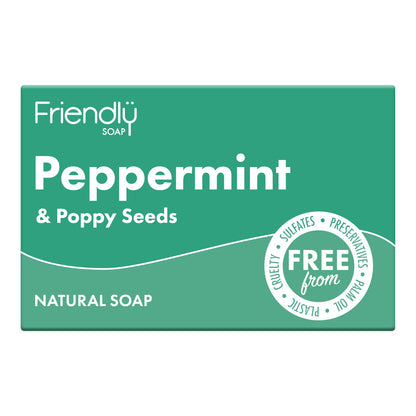 Peppermint & Poppyseeds Natural Soap