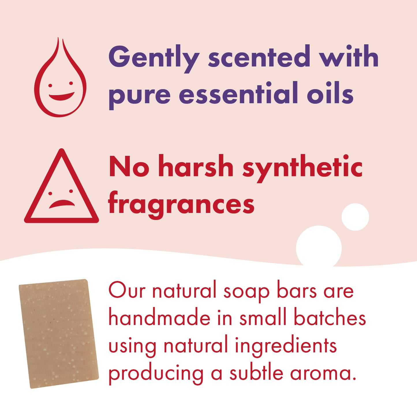 3 Pack - Rose Geranium Natural Soap