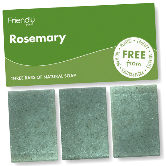 3 Pack - Rosemary Natural Soap