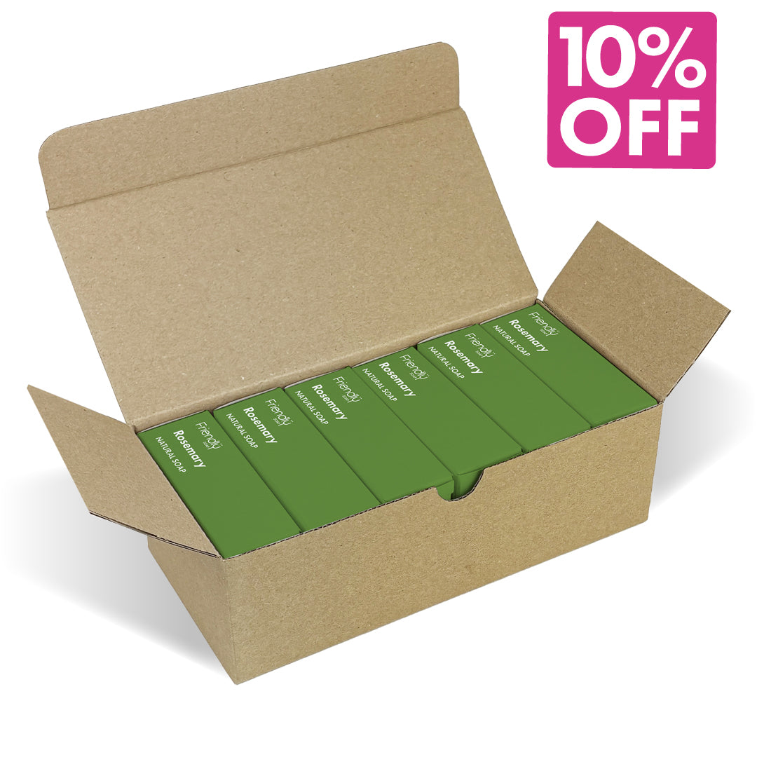 6 Pack - Natural Soap - Rosemary