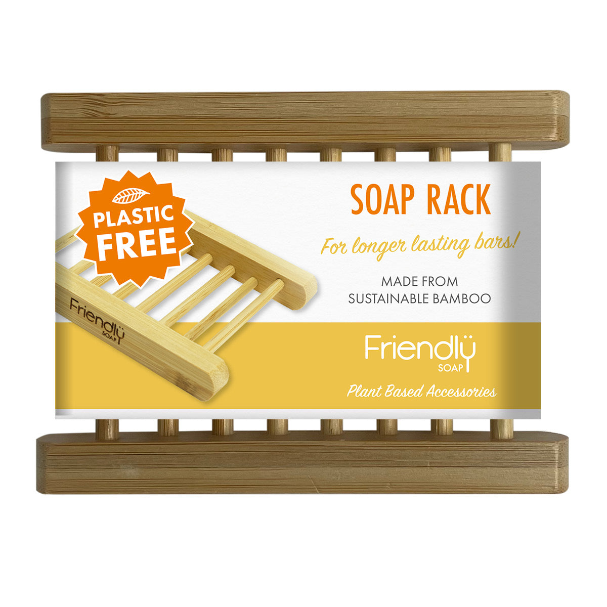 friendly soap rack packaging front image