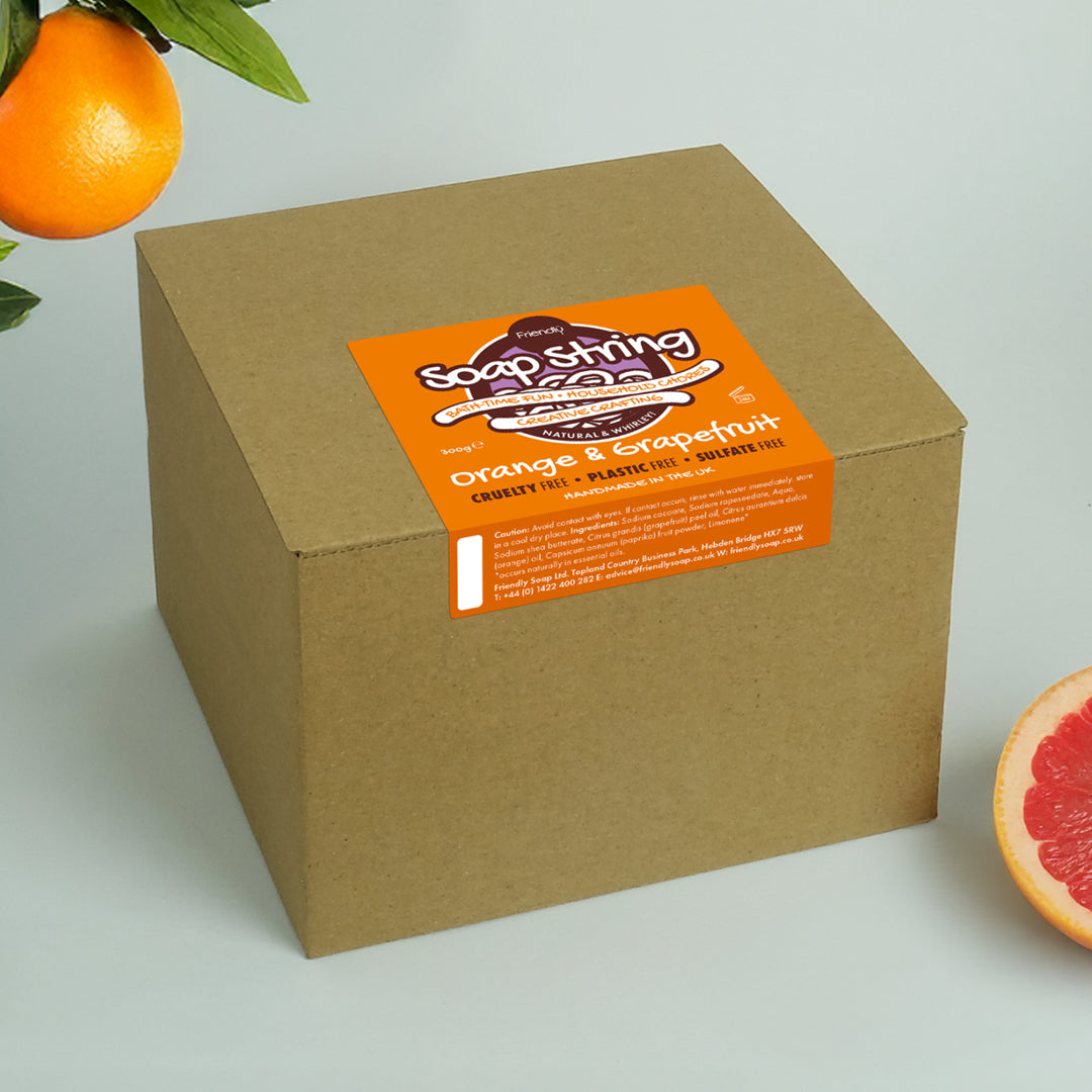 Soap String - Orange & Grapefruit 300g