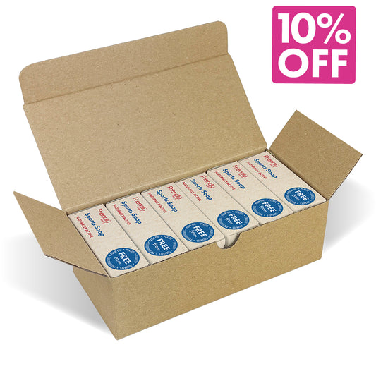 6 Pack - Sports Soap - Peppermint, Lime & Arnica