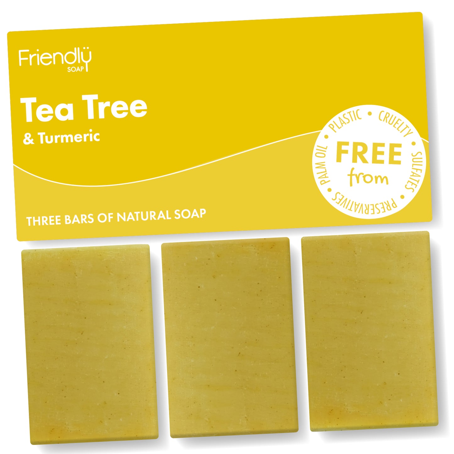 3 Pack - Tea Tree & Turmeric